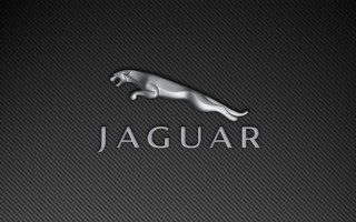 Jaguar logo black background silver - a logo free wallpaper for desktop