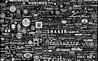 Logos diversity black white photo - douglas shuler free wallpaper