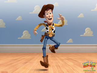 Cartoon boy running toy story - postminimalism free wallpaper for desktop