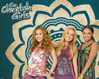 Cheetah girls beautiful women flower - neoclassicism free wallpaper