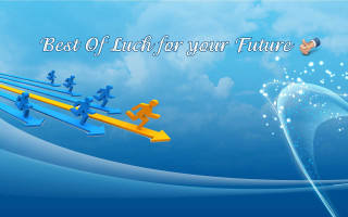 Blue yellow banner arrows best - banner free wallpaper