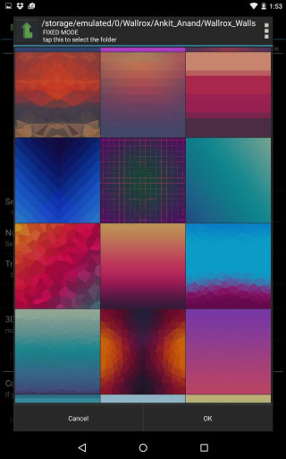 Cell phone colorful screen text - triadic free wallpaper