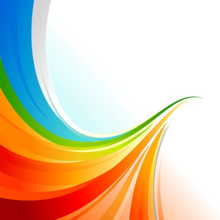 Colorful background white space wave - elizabeth murray free wallpaper for tablet