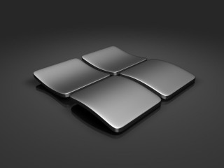 Shiny metal black background silver - purism free wallpaper