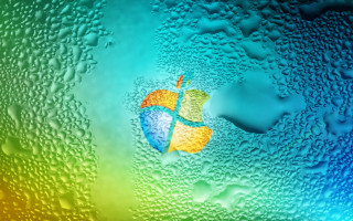 Colorful background microsoft logo water - affinity photo free wallpaper