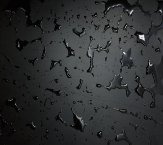 Water droplets window black white - free rain wallpaper for tablet