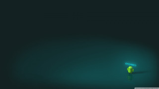 Green man dark neon sign - a neon sign free wallpaper