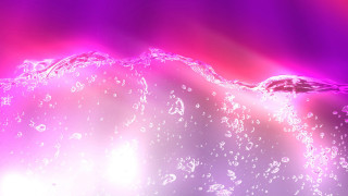 Purple pink background water droplets - a wave of water free wallpaper