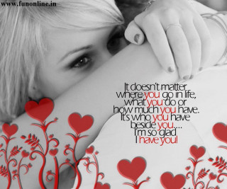 Woman red heart quote arm - a red heart free wallpaper