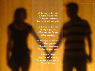 Couple shadow poem wall sunset - a poem free wallpaper