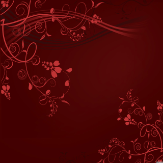 Red floral side gothic digital - carlos trillo name free wallpaper for tablet