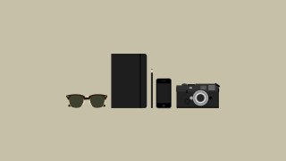 Camera photography device equipment lens - minimalist free wallpaper