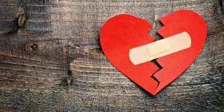 Broken heart band aid wooden - a wooden background free wallpaper