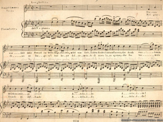 Sheet music fluxus kimono monstergirl - edward george handel lucas free wallpaper