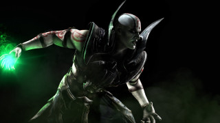 Man costume green light dark - smoke and fog behind free wallpaper