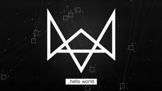 Black white photo geometric logo - photo of a logo free wallpaper