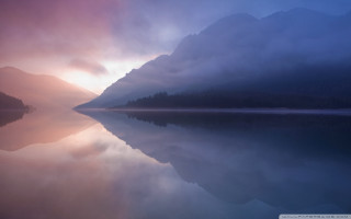 Lake mountain cloudy sky sunbeam - anthony s waters free wallpaper