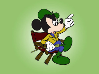 Cartoon character sitting chair green - charles mcauley free wallpaper for desktop