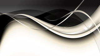 Black white abstract wavy stripe 2 - a wavy design free wallpaper
