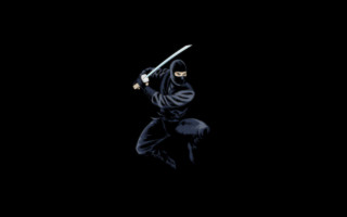 Man black outfit sword dark 7 - a black outfit holding free wallpaper for desktop