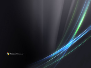 Black background green blue stripe - the bottom of the image free wallpaper for desktop