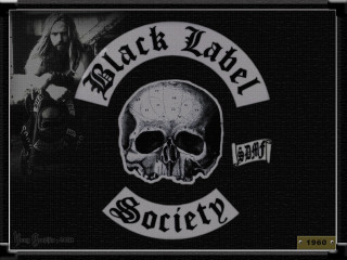 Black label skull sword banner - poster art free wallpaper for desktop