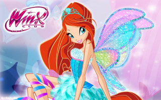 Pretty girl butterfly dress cartoon - a cartoon picture free wallpaper