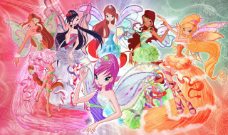 Fairy princesses names pink green - their name free wallpaper
