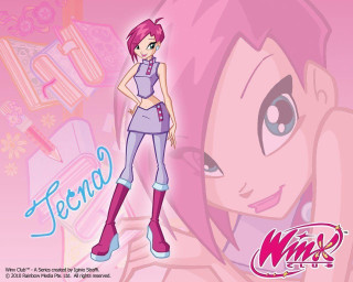 Cartoon character pink hair boots - cicely free wallpaper