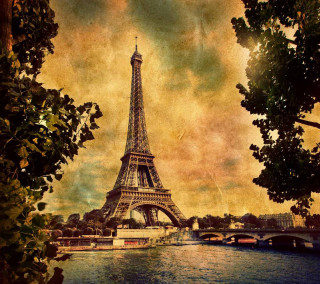 Eiffel tower paris landmark iconic 5 - a boat free wallpaper for tablet