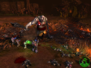 Red white armor blonde fire - his arm free wallpaper