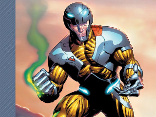 Man yellow black green yellow - yukito kishiro free wallpaper