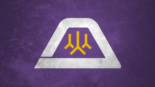 Purple yellow triangle arrows moon - a yellow arrow free wallpaper