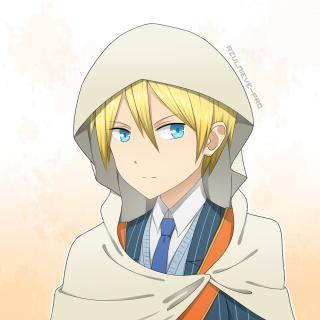 Man hat tie cape hood - mannerism free wallpaper for tablet