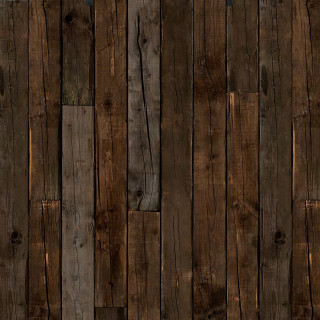 Wooden wall black cat sitting - unreal free wallpaper for tablet