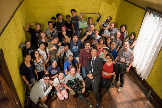 Group people room camera video - a tripod free wallpaper