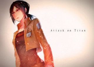 Woman brown jacket white background - anime style free wallpaper
