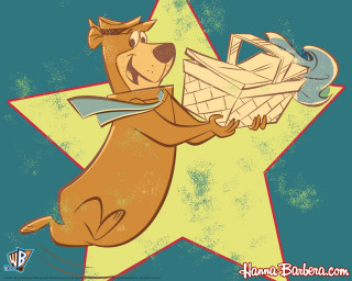 Cartoon dog paper boat star - a star background free wallpaper