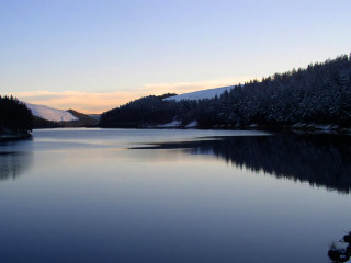 Lake trees mountains sky clouds 3 - andrew geddes free wallpaper for desktop