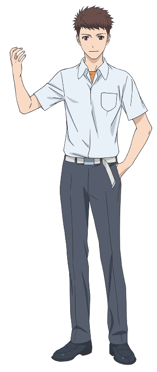 Man white shirt blue pants 2 - his hip free wallpaper