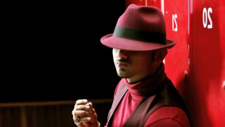 Man hat red wall hand - his other hand free wallpaper for desktop