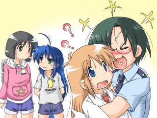 Group people question marks shirts - baiōken eishun free wallpaper for desktop