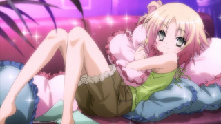 Woman laying bed legs crossed 9 - a bed free wallpaper