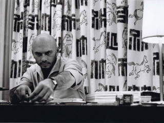 Man desk laptop curtain horse - a desk free wallpaper