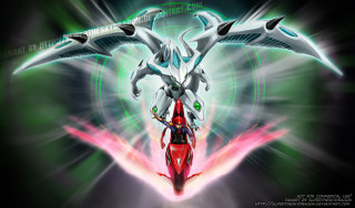 Motorcycle rider birds back green - epic composition free wallpaper