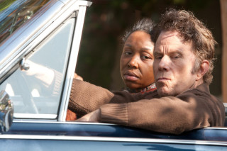 Man woman car serious look - movie still free wallpaper for desktop