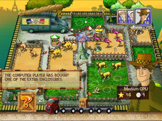 Farm town man hat truck - serial art free wallpaper