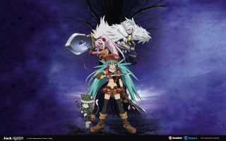 Anime characters purple background black - a black bird free wallpaper