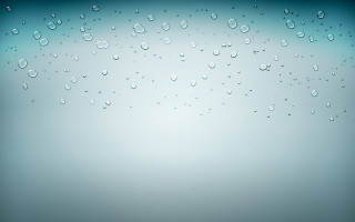 Blue background water drops sky - minimalism free wallpaper for desktop