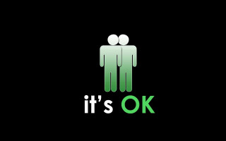 Couple people its ok green - free dark wallpaper for desktop